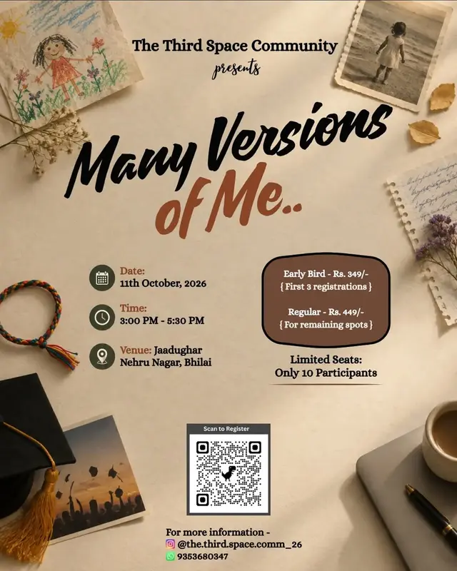 Many Versions of Me — a reflection circle in Bhilai